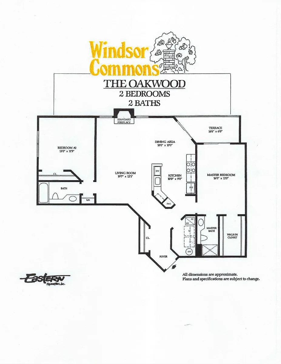 Floor plan Oakwood