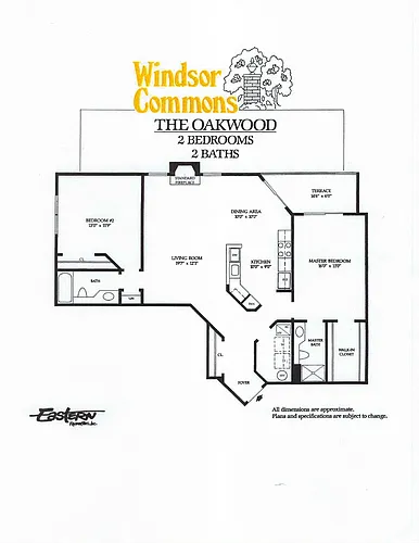 Floor plan Oakwood