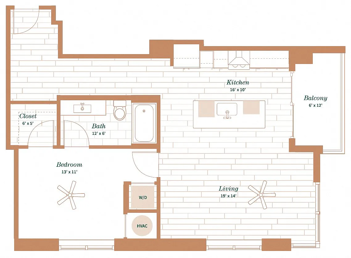 Floor plan Maple