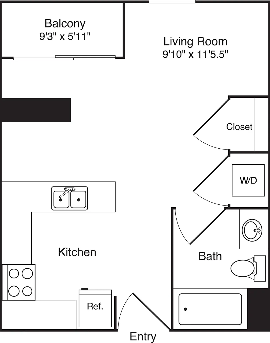 Floor plan A20