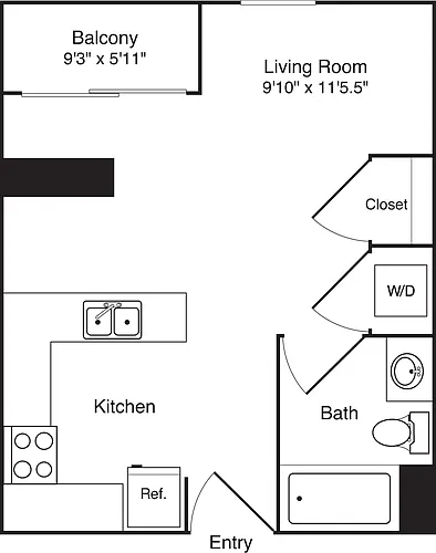 Floor plan A20
