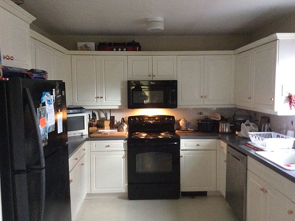 beautiful kitchen with microwave