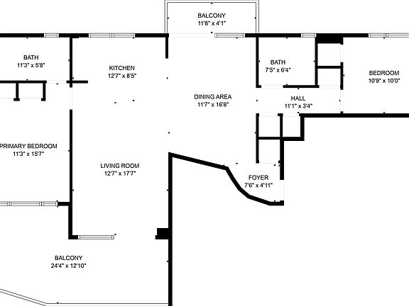 2nd image of 40 55 College Point Blvd #6B