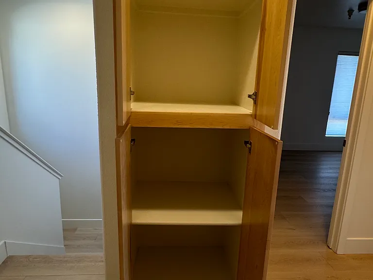 upstair closet