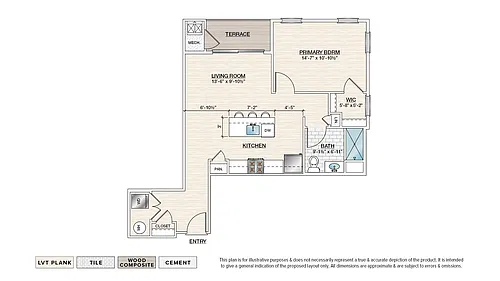Floor plan The Aspen (ME-A1)