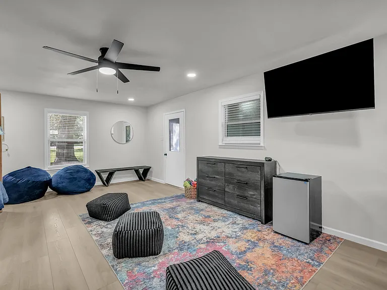 Bunk Room with mini fridge!
