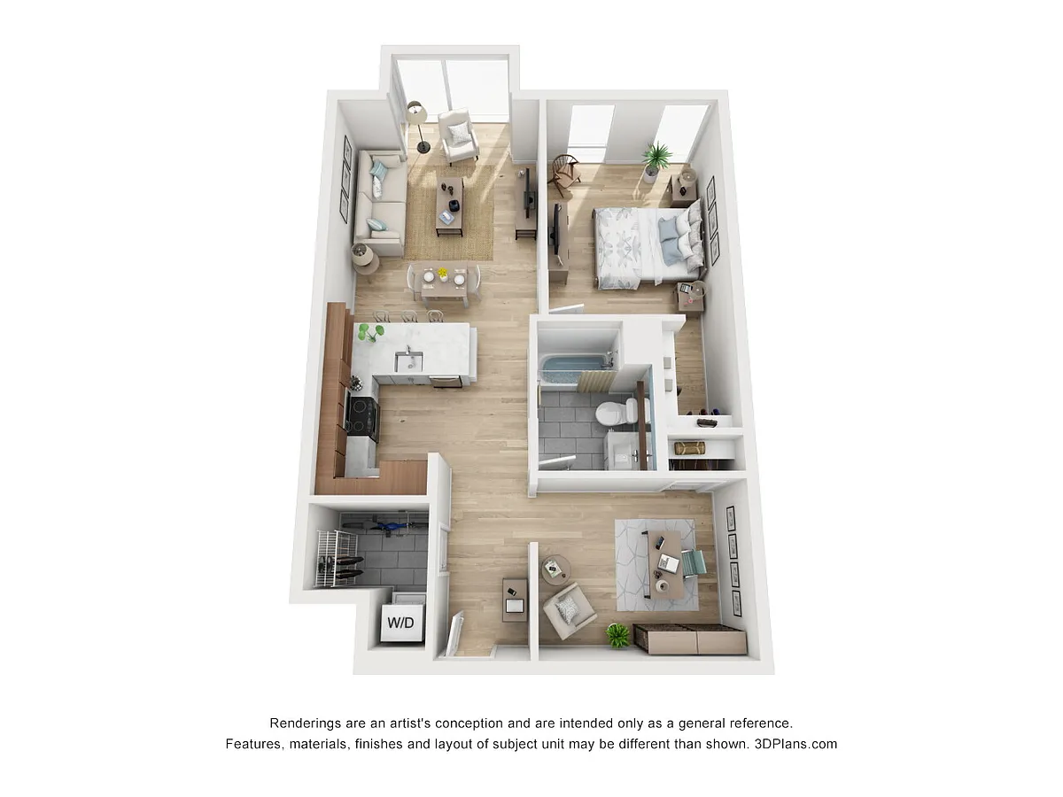 Floor plan A1DD