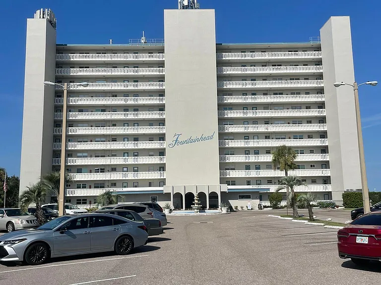 Front of the building