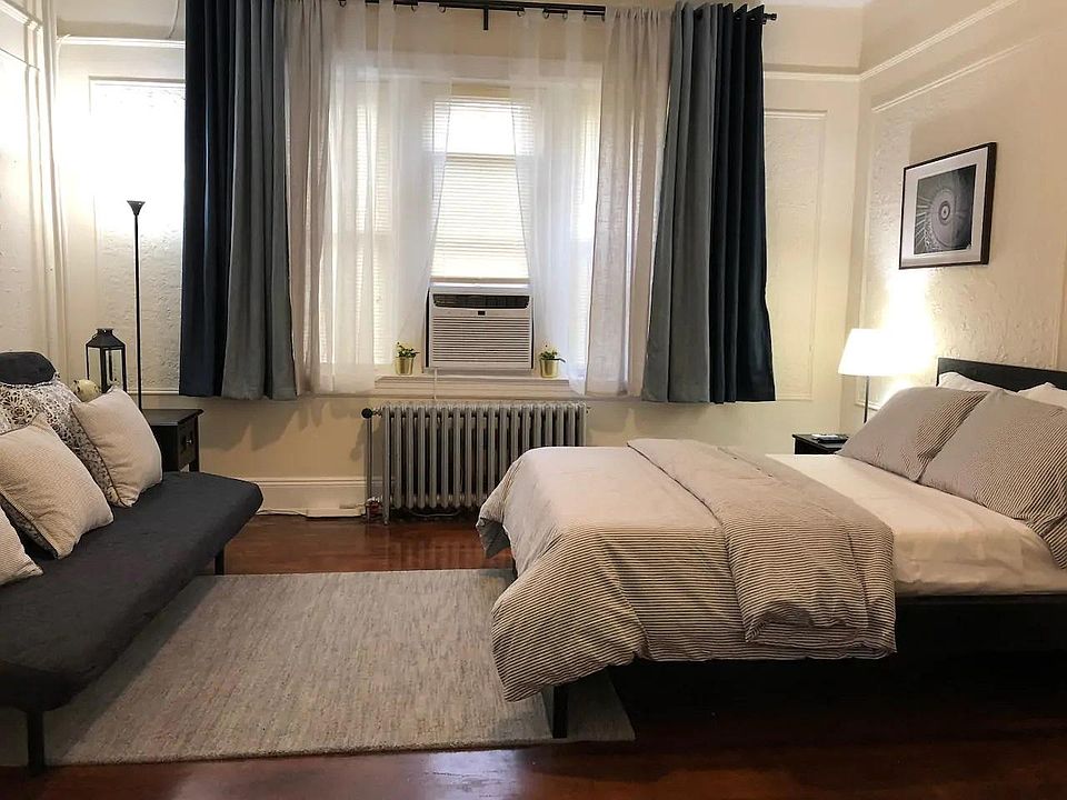 Bedroom with attached living room
