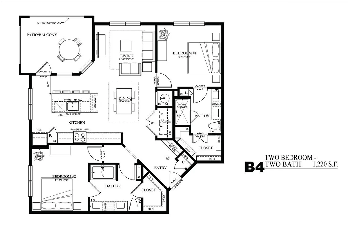 Floor plan B4