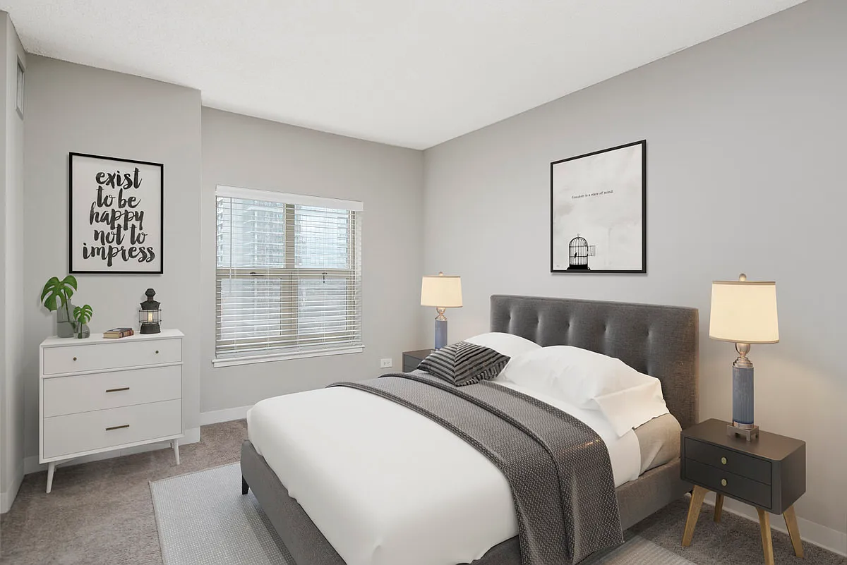 Floor plan 2-BR/1BA
