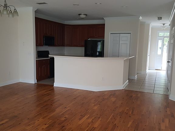 1st Floor Living Area and Kitchen (Not Actual Unit)