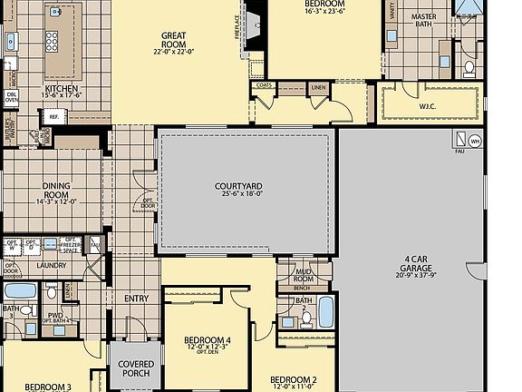 Standard Floor Plan & Floor Breaks