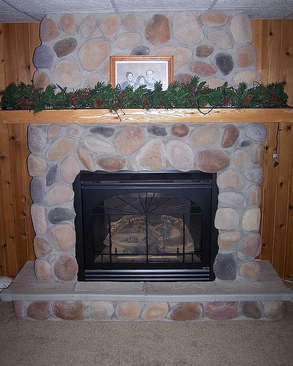 Lower Level Fireplace