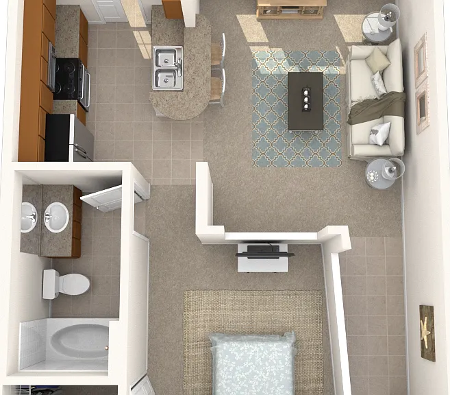 Anna Maria floor plan Aqua at Millenia