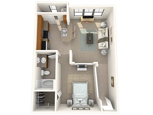 Floor plan Anna Maria