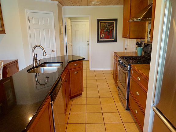 Walk in pantry door on left