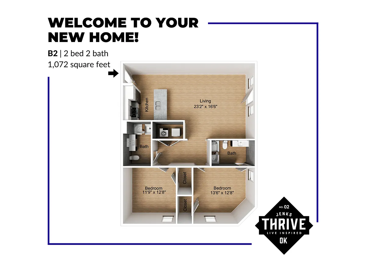 Floor plan B2