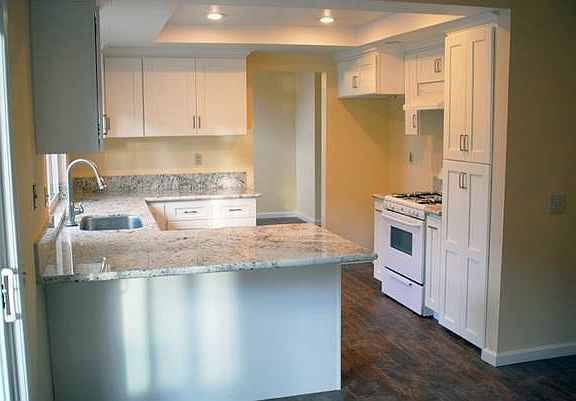 Brand new kitchen cabinets.