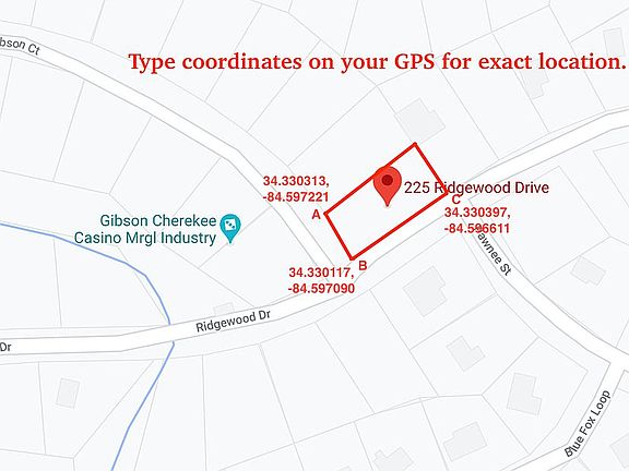 Find Lot by Coordinates.