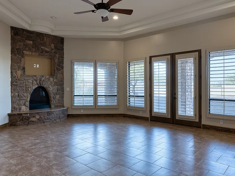 Primary Bedroom with Fireplace