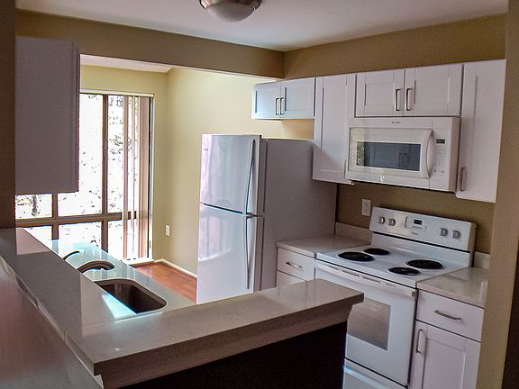 View from dining room into brand new open kitchen!