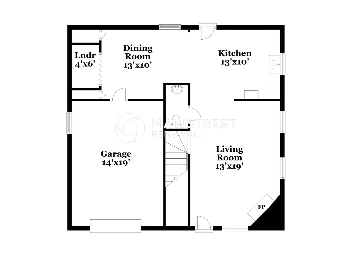 Floor Plan - 855 Old Rocky Rd