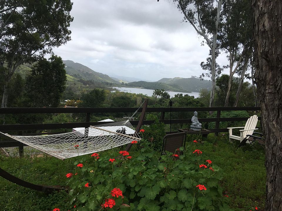 View from outside your Living Room French doors (hammock n/a)