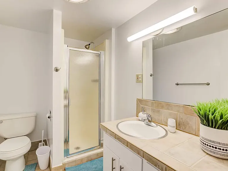 Downstairs Full Bathroom with Shower