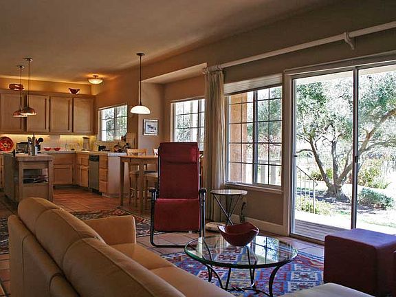 Family Room and Kitchen