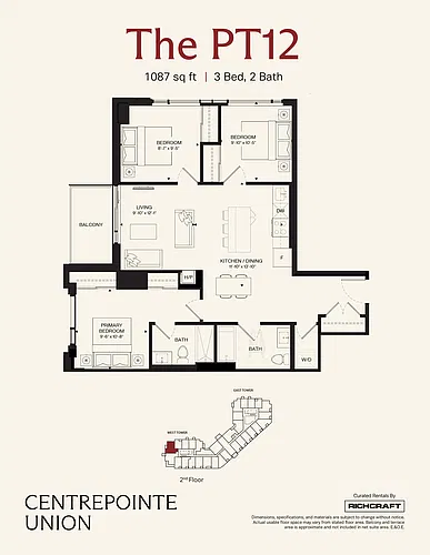 Floor plan The - PT12