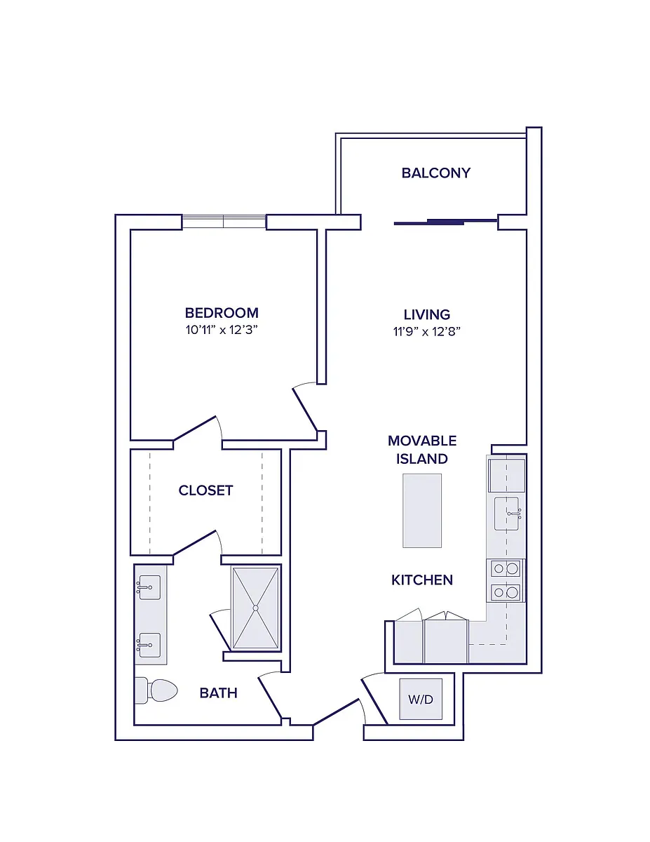 Floor plan A04 - North Tower