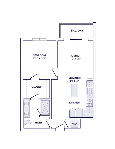 Floor plan A04 - North Tower