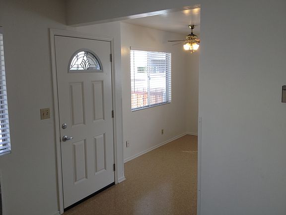 FRONT DOOR, NOOK IN BACK