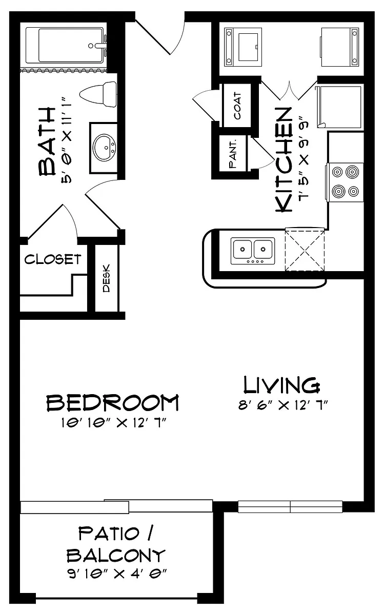 Floor plan EFF