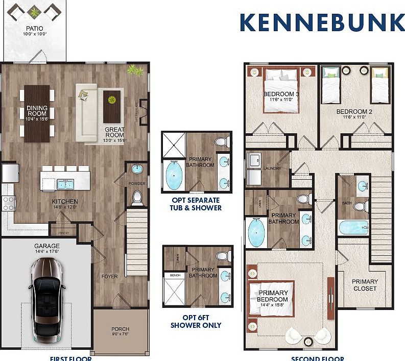 Kennebunk Plan, Millstone Landing, Hardeeville, SC 29927 Zillow