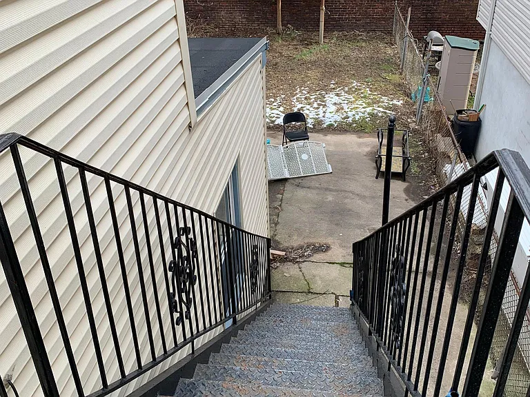 stairs out of back door