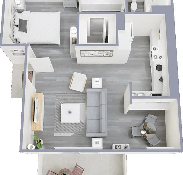 Plan A Floorplan Diagram