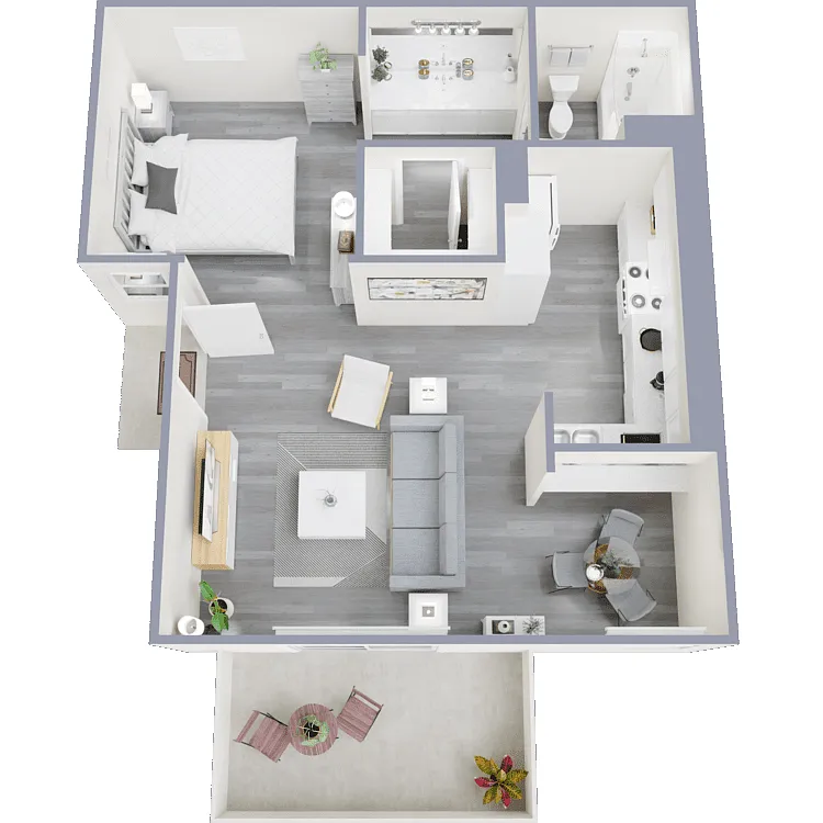 Floor plan Plan A