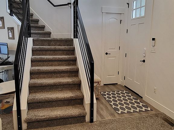 Stairs to second floor