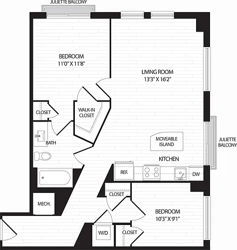 Floor plan B2