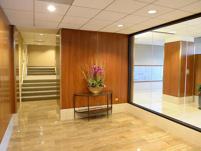 Lobby shows mail center & entrance to on site management office