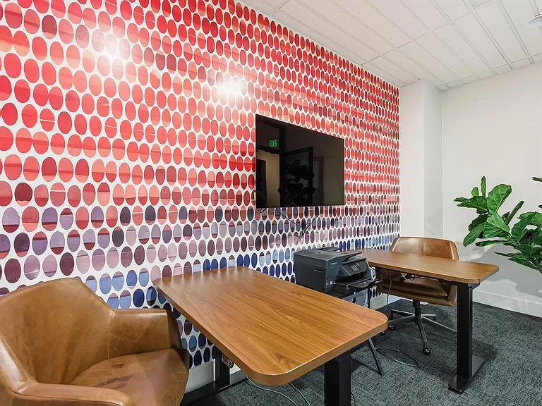 Stay productive in a modern coworking space without leaving home.