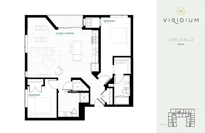 Floor plan Emerald