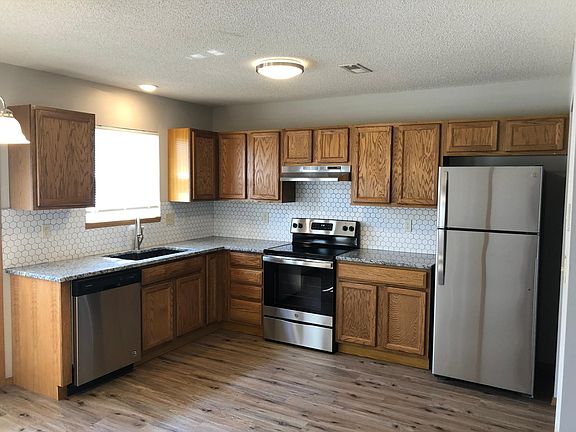 Some units have Oak Cabinets and Stainless Steel Appliances