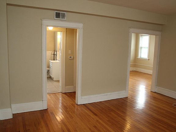Living Room looking into Bath and Dining rooms