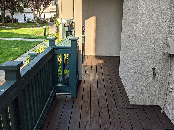 Deck (freshly stained)