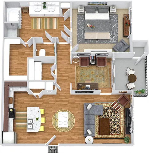 Floor plan The Monarch