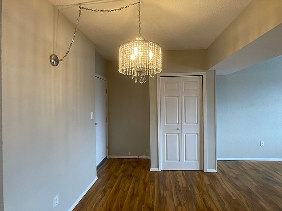Dining room and coat closet