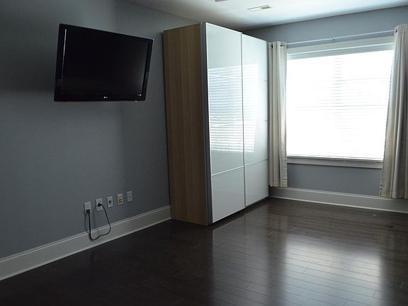 Large master bedroom (closet included with lease)